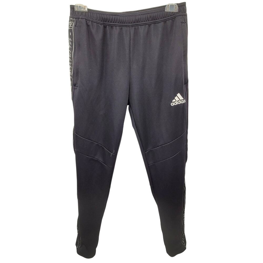 Adidas Mens Trio Side Logo Zip Pocket Ankle Trainers Track Pants size‎ small